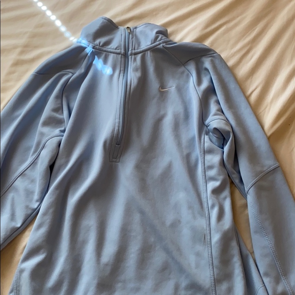 light blue nike sweater